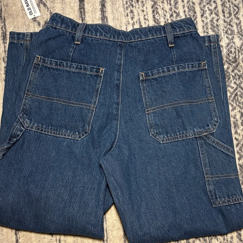 Boys Old Navy Paints Relaxed Fit with Built in Tough Denim Jeans size 12